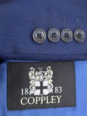Coppley Suit Mens 40R 34 x 28